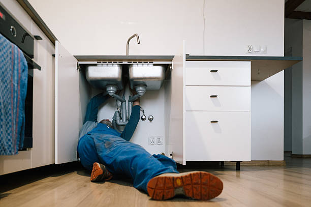 Professional Drain Cleaning technician working in Byron Center, MI